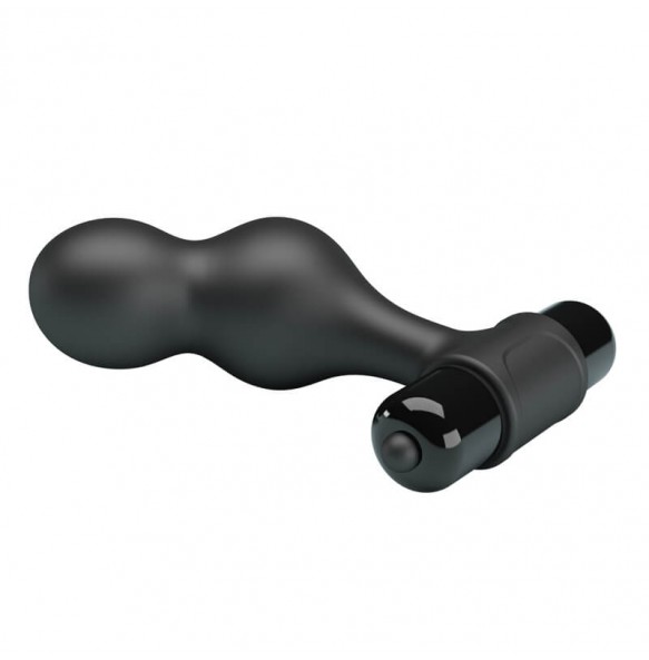 MR PLAY - Enchanted Anal Plug (Battery - Black)